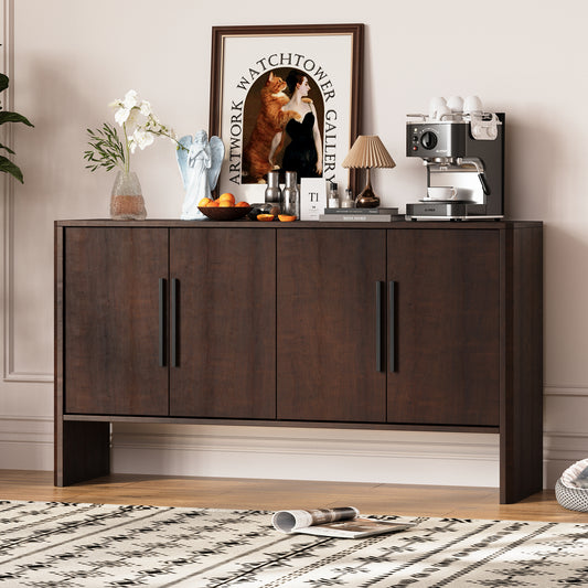 Miya Retro Sideboard Buffet - Espresso