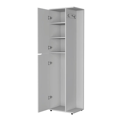 Lily 2-Door Cabinet - White