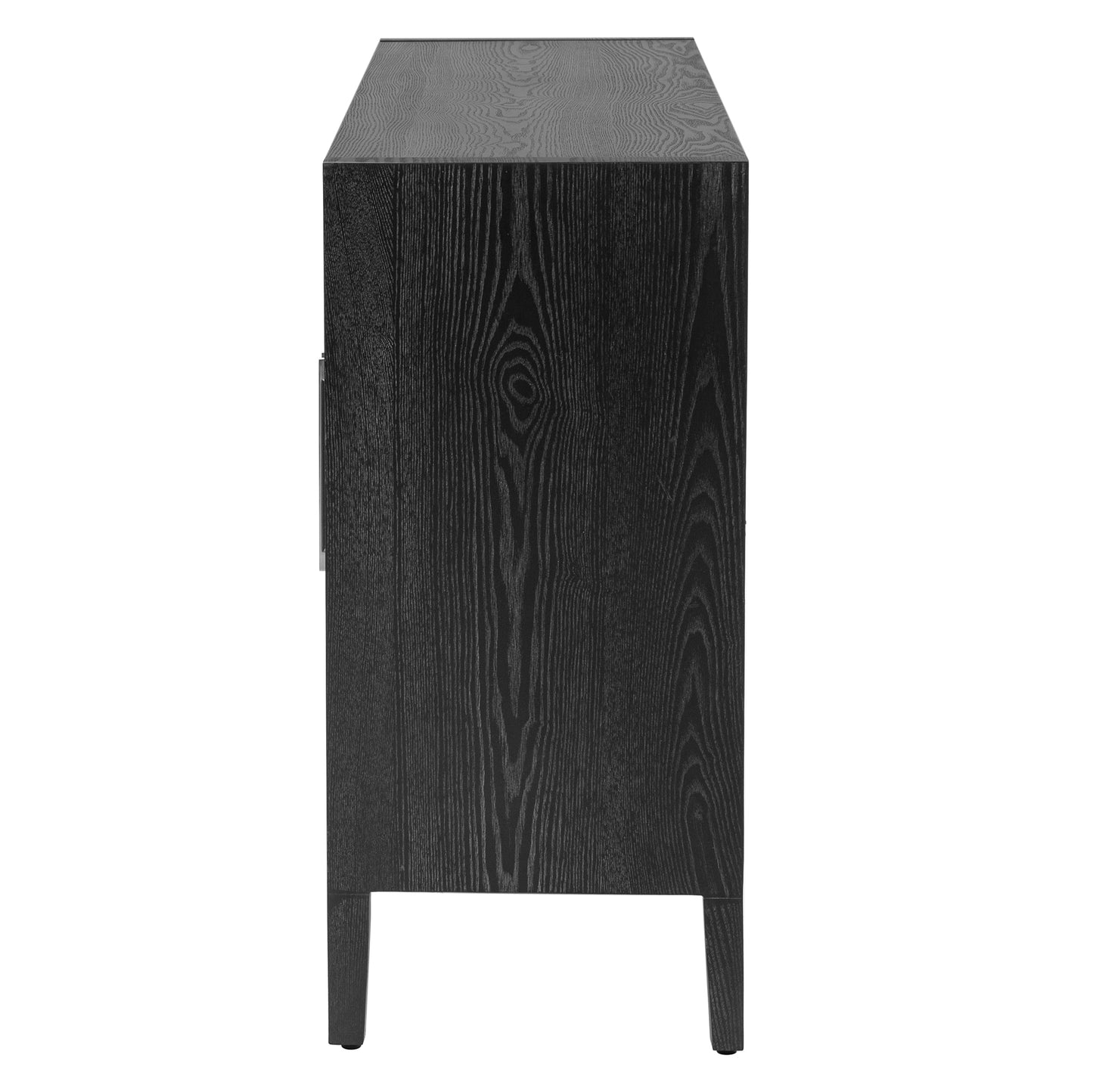 Marco Sideboard Wooden Cabinet - Black