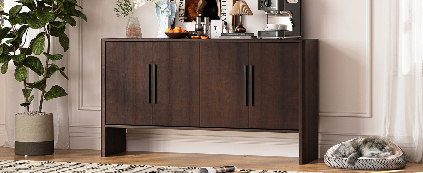 Miya Retro Sideboard Buffet - Espresso
