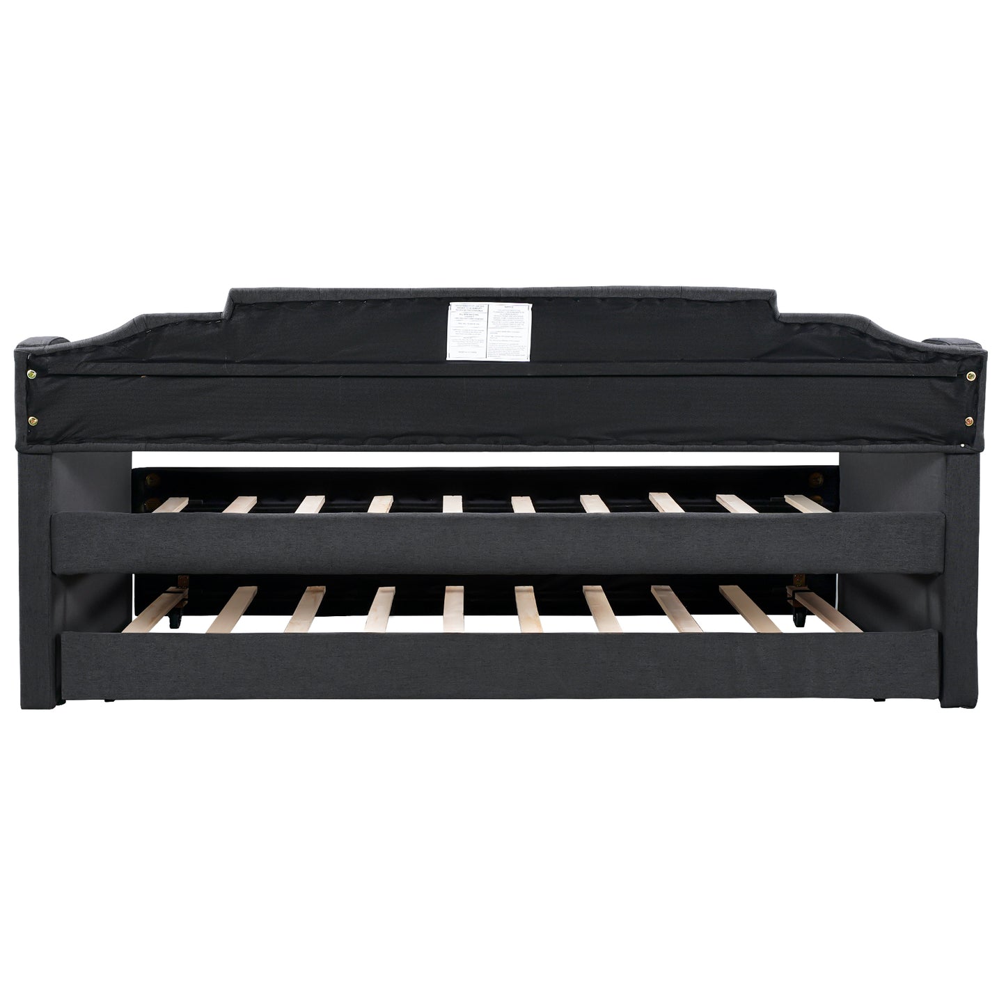 Yuma  Twin Size Daybed with Trundle - Black