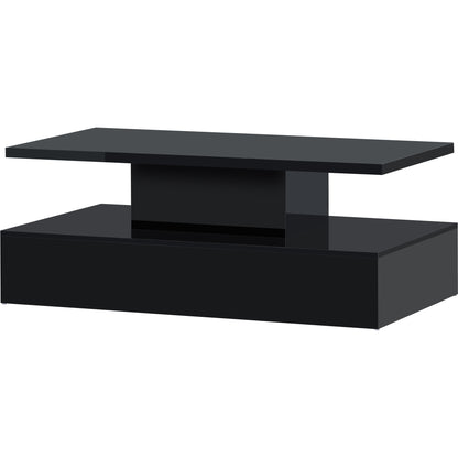 Glow Coffee Table with 16 Color LED Lghting