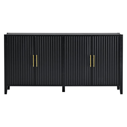 Kito Sideboard Accent Cabinet - Black
