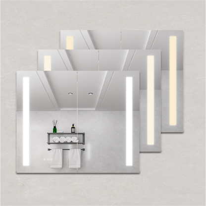 Nook Medicine Cabinet with LED Vanity Mirror