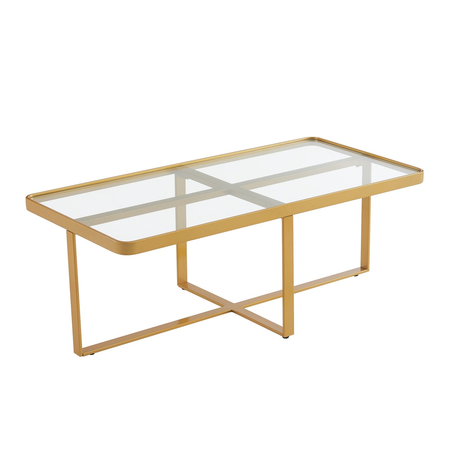 Nexus RectangleCoffee Table - Gold