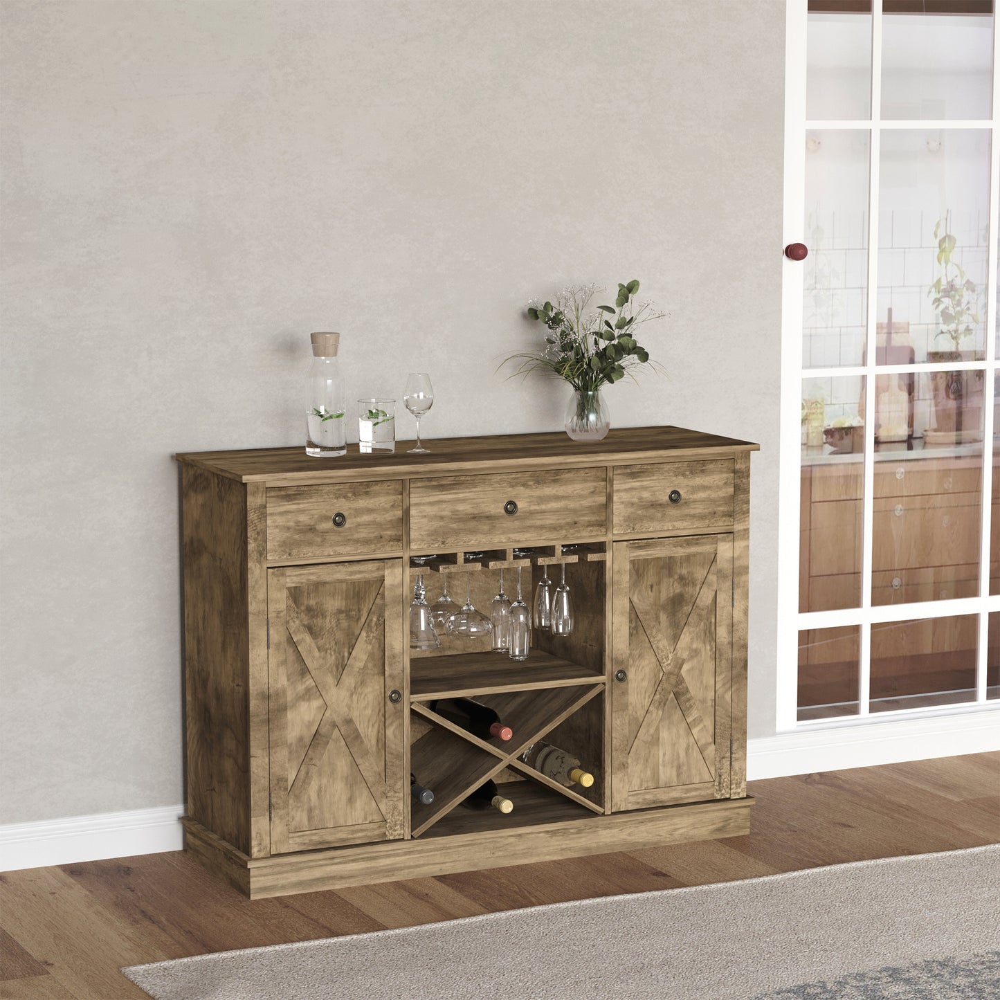 Ruiz Farmhouse Sideboard Buffet