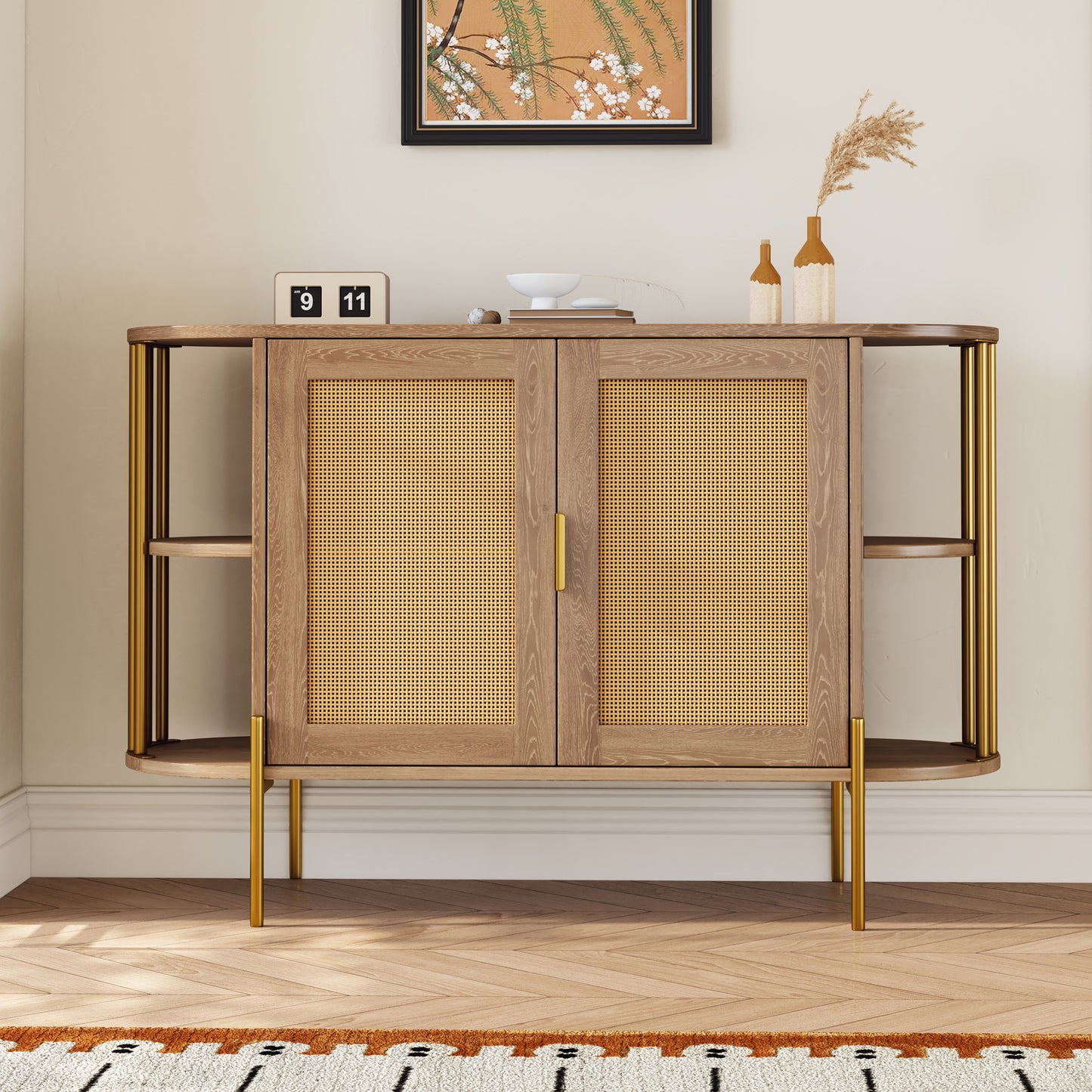 Amari 2- Rattan Door - Natural