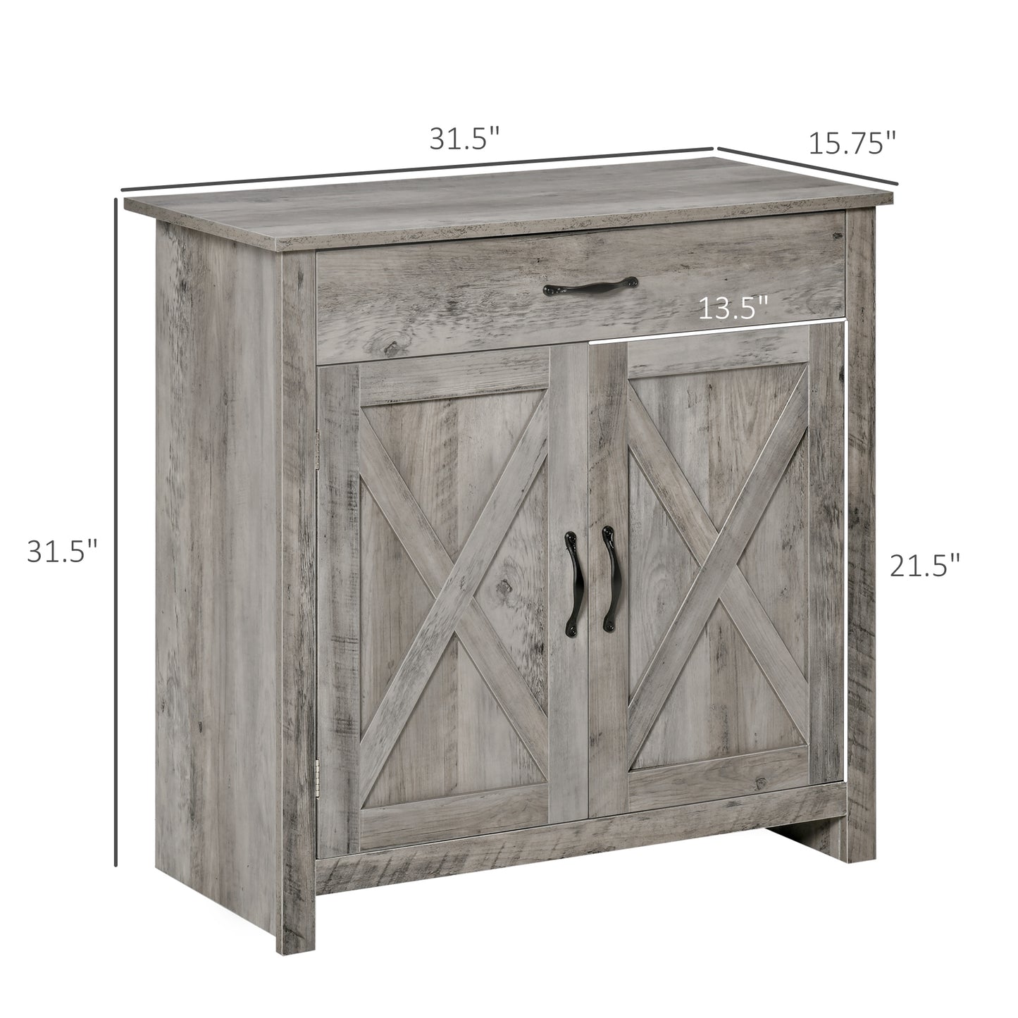 Nord Farmhouse Sideboard Buffet
