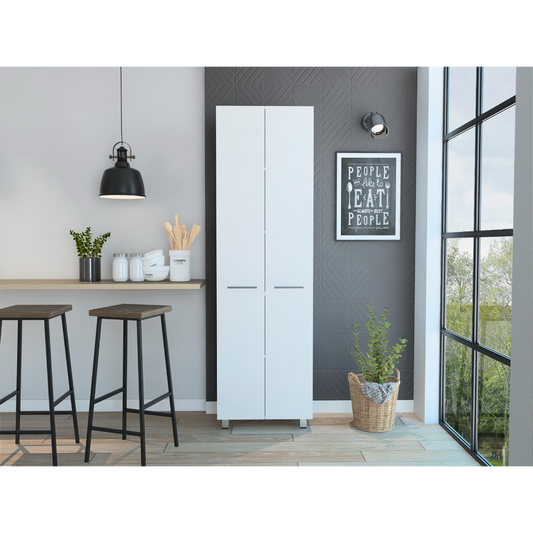 Baleare Pantry Cabinet - White