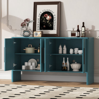 Miya Retro Sideboard Buffet - Teal