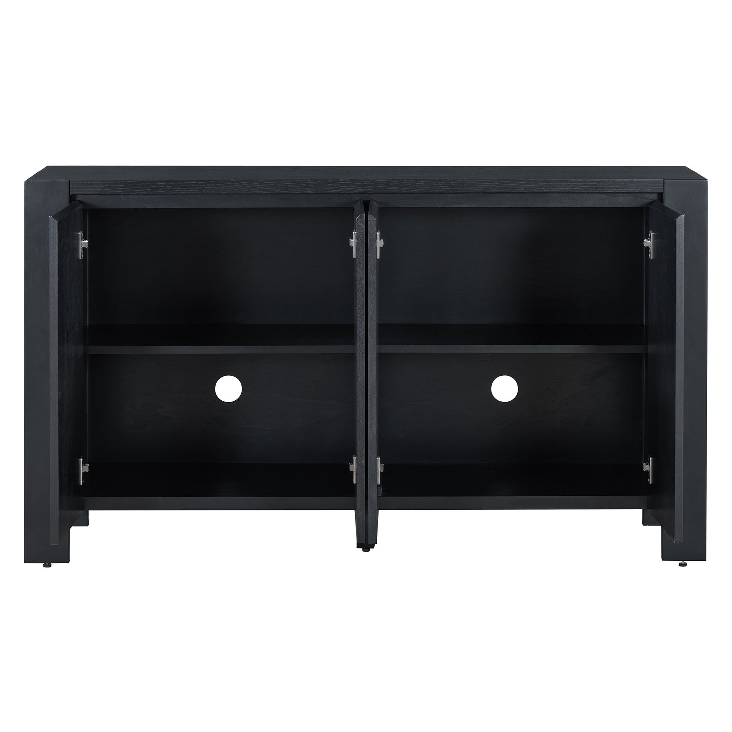 Cruz 4-door Sideboard - Black