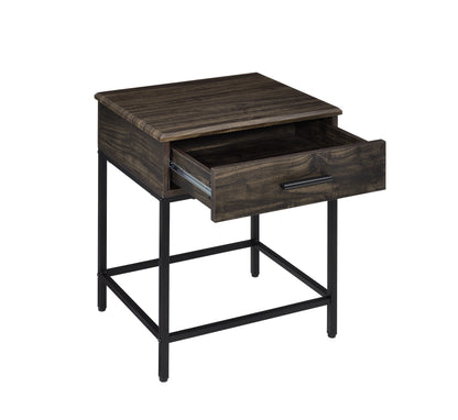 Cliff Lift Top Coffee Table and 2 End Table 3 Piece Set  - Brown