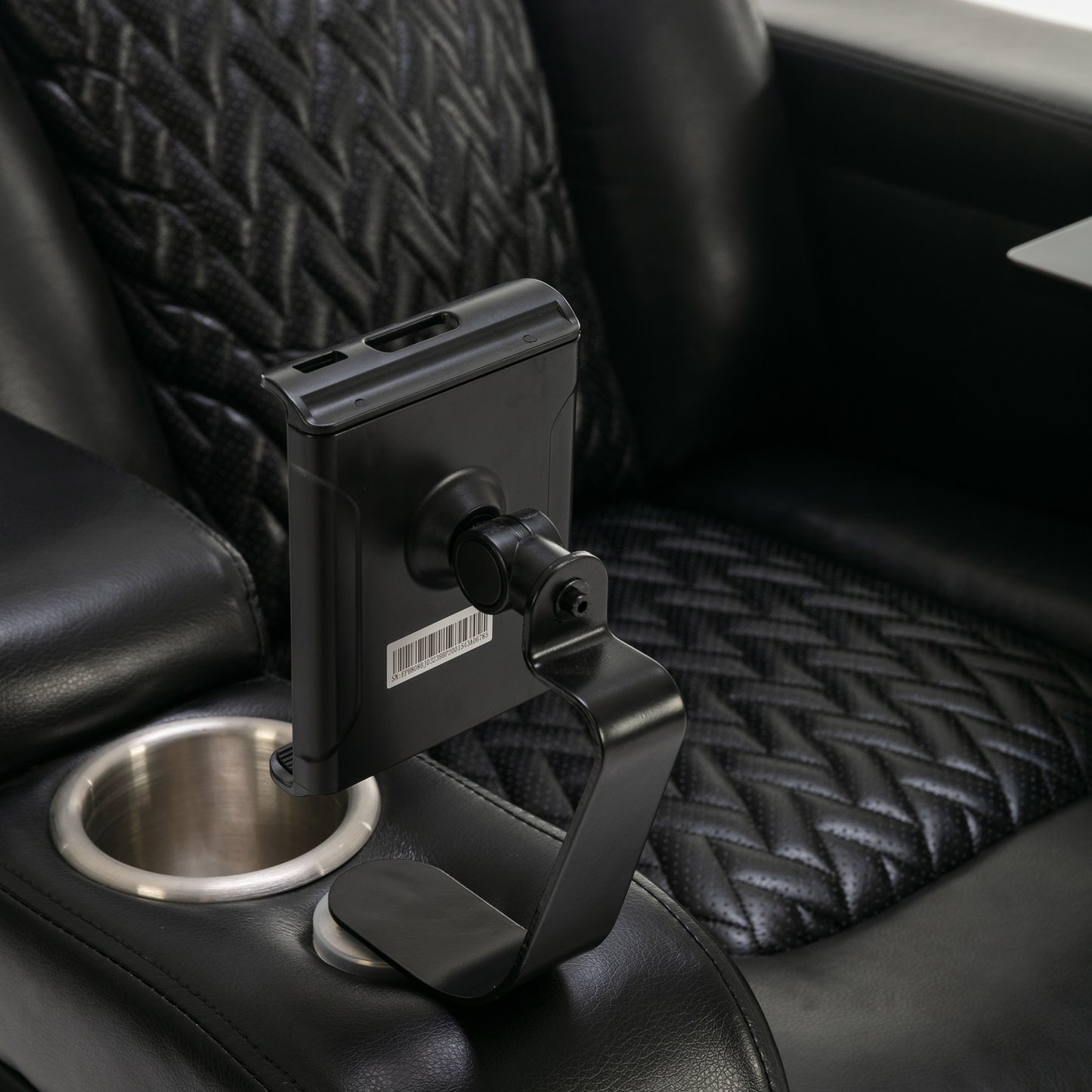 Comfort Max 270 Degree Swivel Power Recliner - Black
