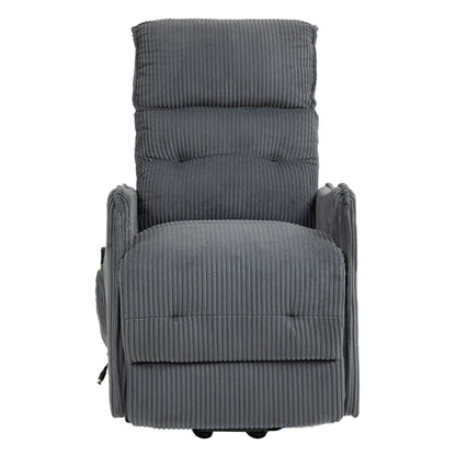 Fraser Electric Recliner Chair - Dark Gray