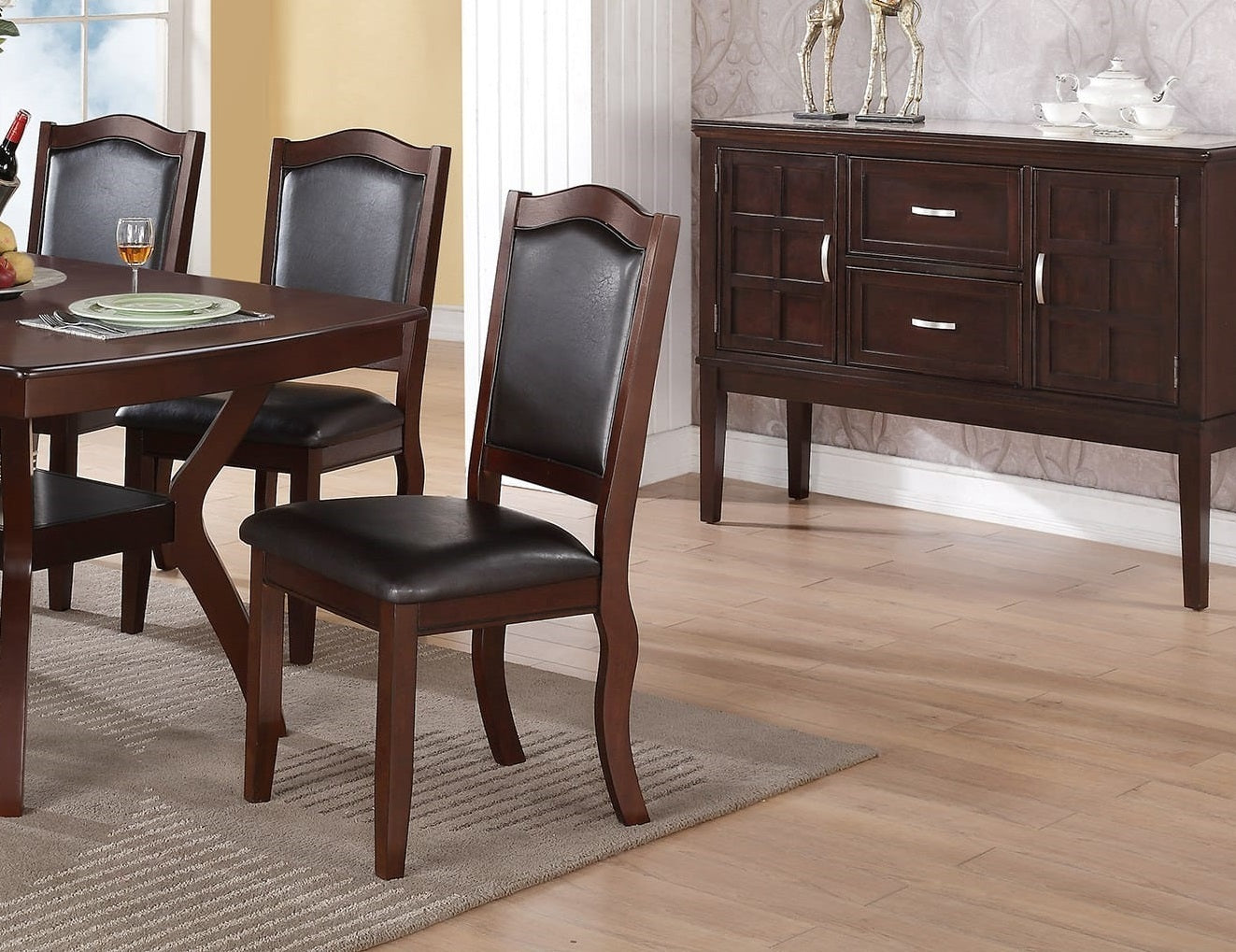 Medina Dining Chairs (Set of 2) - Espresso