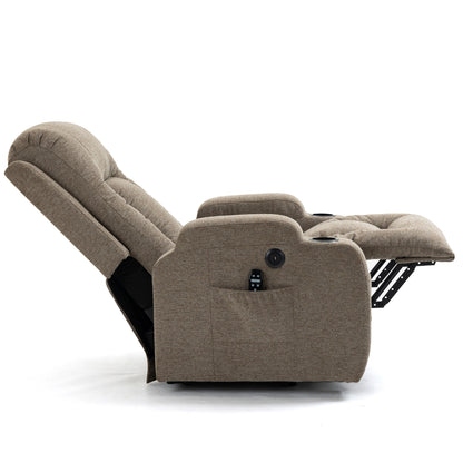 Logan Power Lift Recliner - Brown