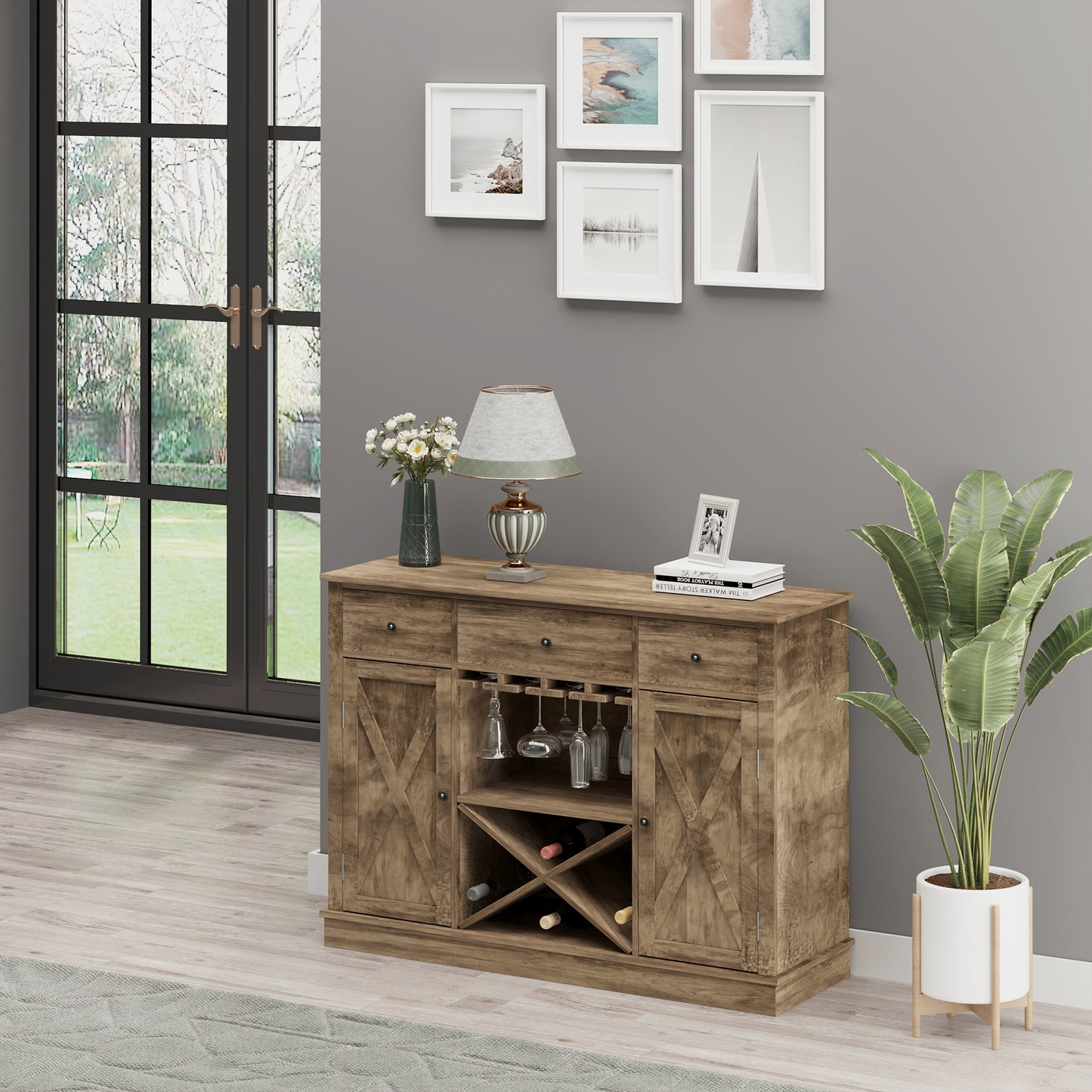 Ruiz Farmhouse Sideboard Buffet
