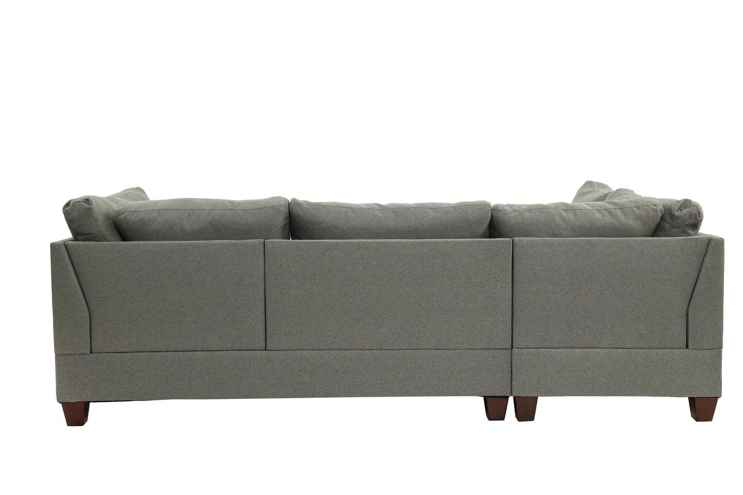 Kapo 3 Pcs Sectional Sofa Set - Gray