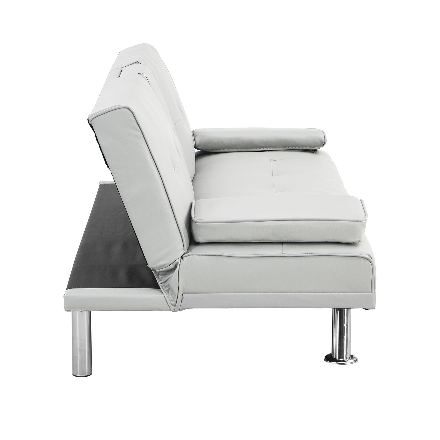 Devo Convertible Sofa Bed  - White