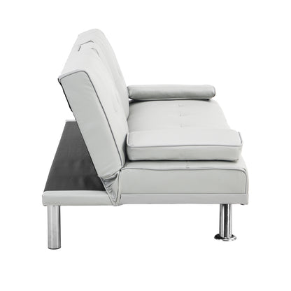 Devo Convertible Sofa Bed  - White