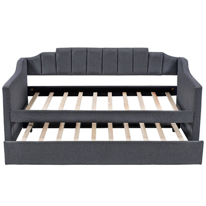 Yuma  Twin Size Daybed with Trundle - Black
