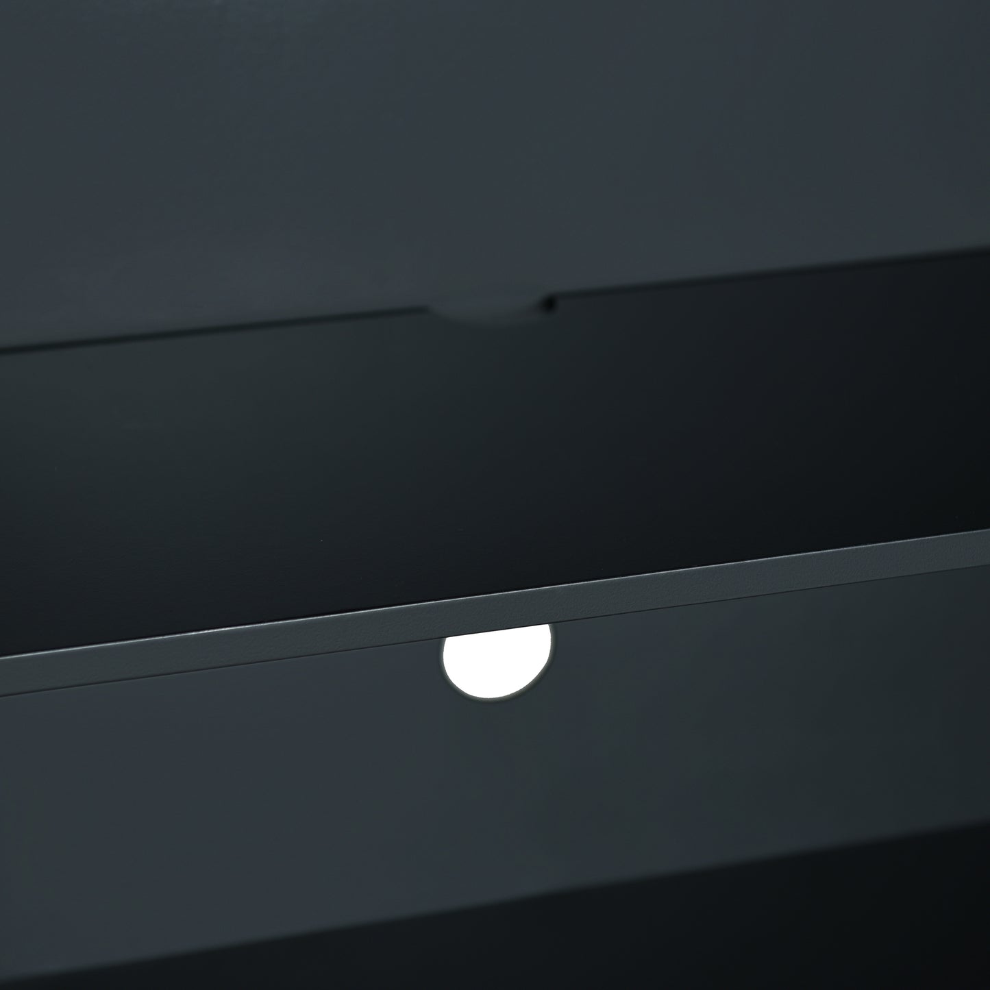 Miya Retro Sideboard Buffet - Black