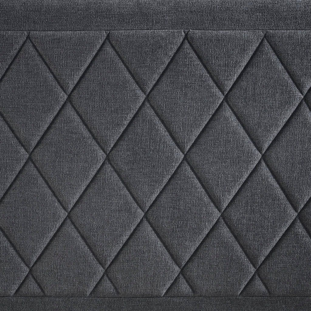 Rowen Queen Platform Bed - Charcoal