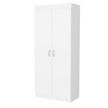 Cherry Hill 5-Shelf Pantry Cabinet - White