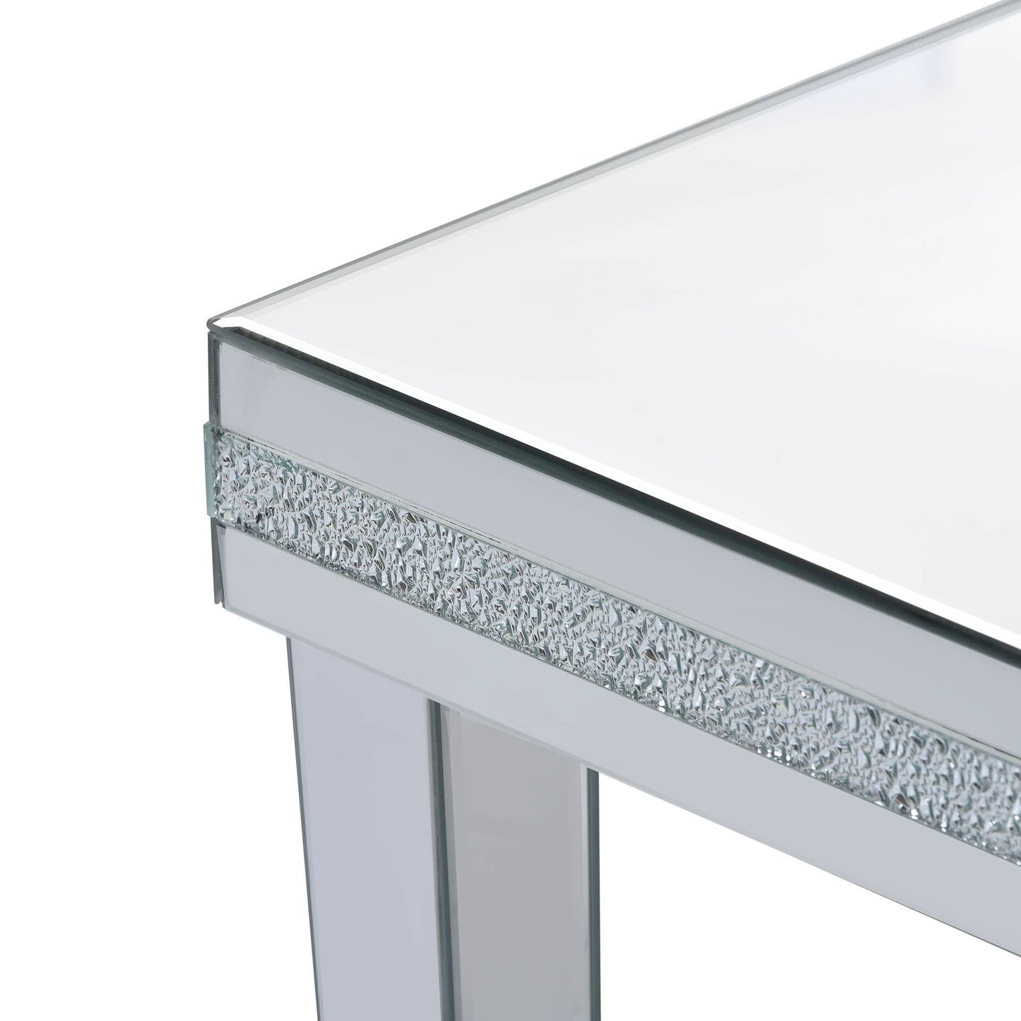 Mirrora Glass Mirrored Coffee Table