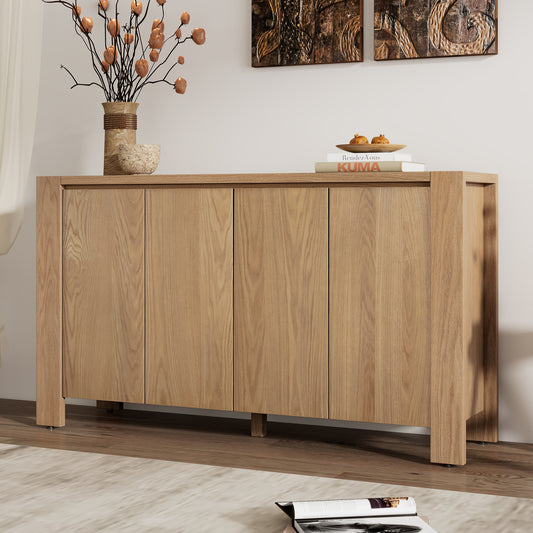 Cruz 4-door Sideboard - Natural