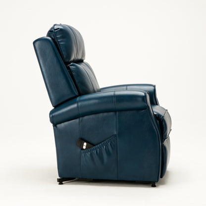 Landis Recliner Chair - Navy Blue