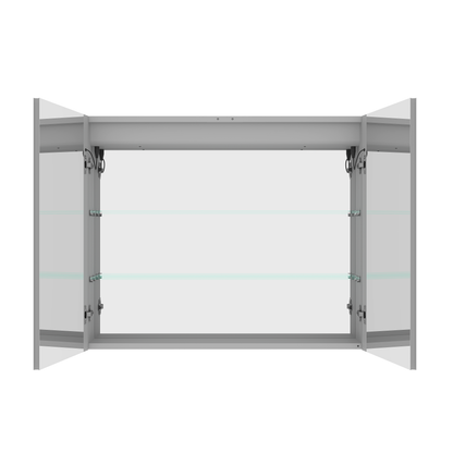 Nook Medicine Cabinet with LED Vanity Mirror