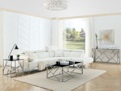 Chrome Glass Coffee Table