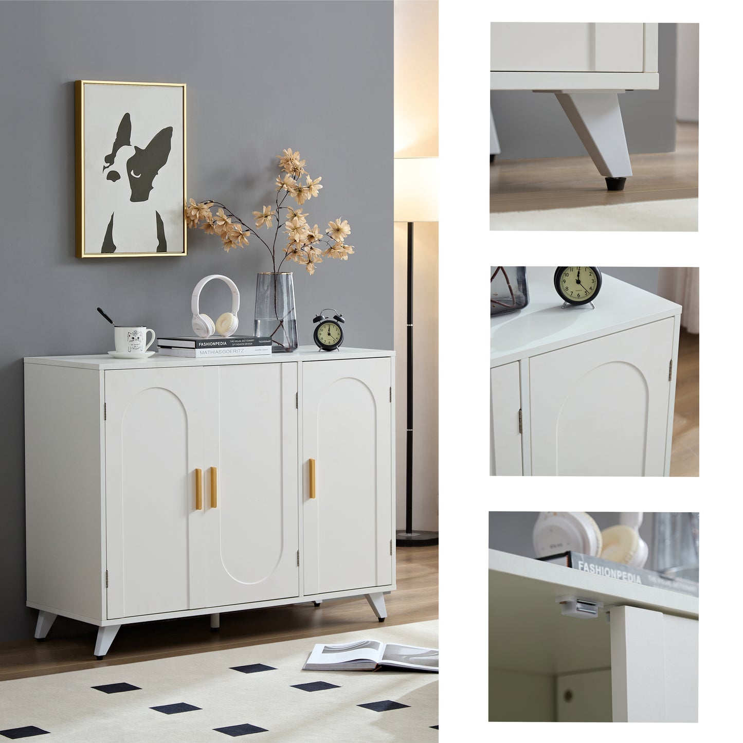 Miller 3 doors Sideboard Buffet