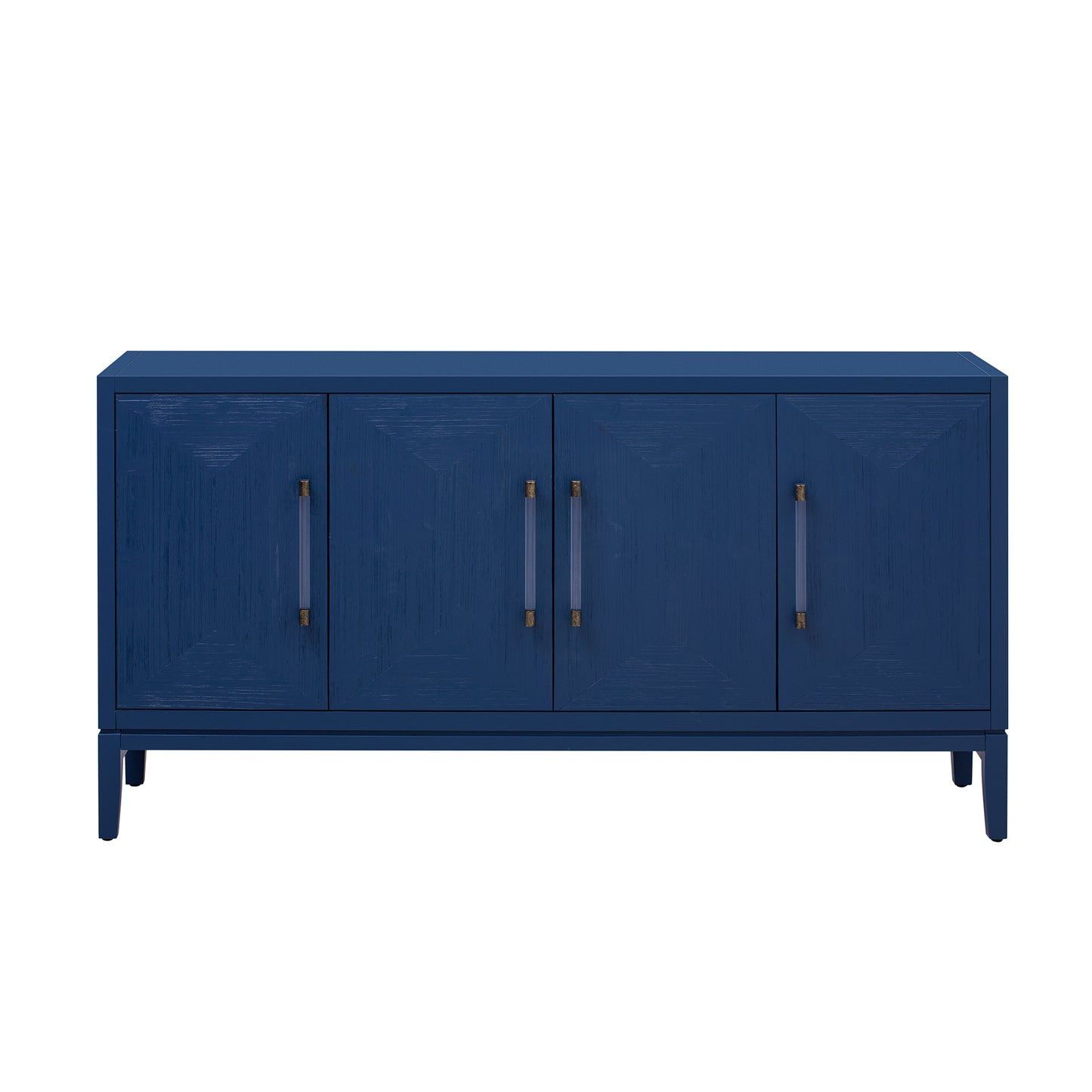Carri Versatile Four-Door Sideboard Buffet - Navy Blue