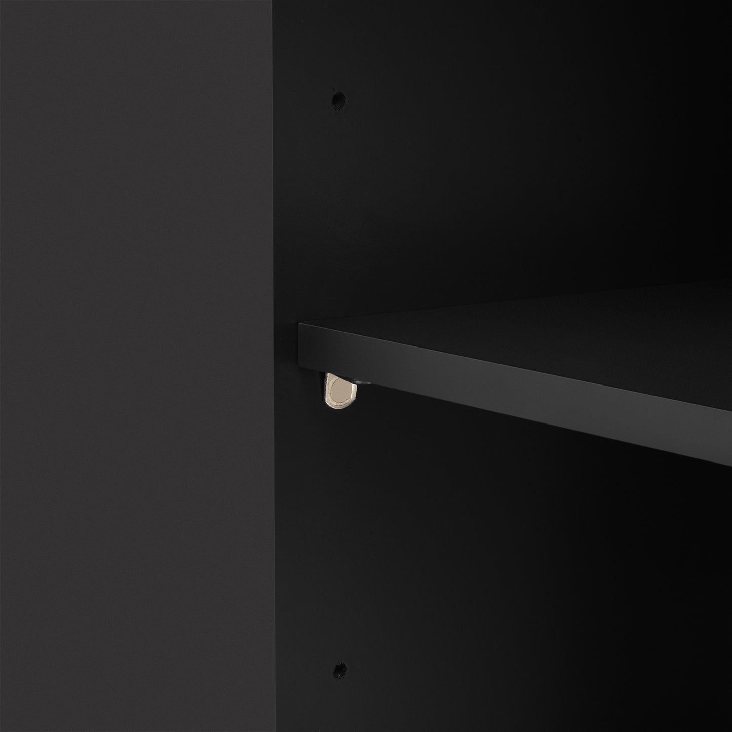 Carri Versatile Four-Door Sideboard Buffet - Black