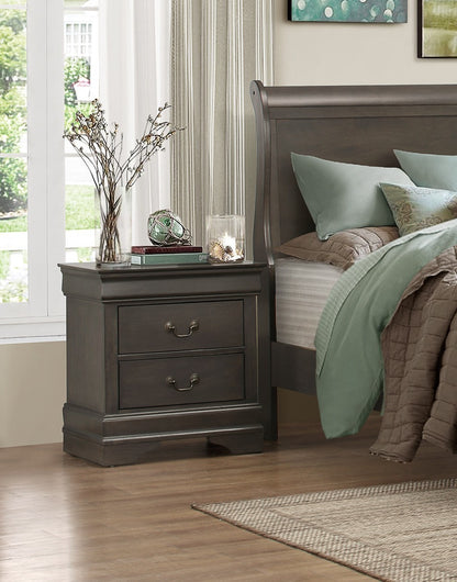Quaint Nightstand - Gray