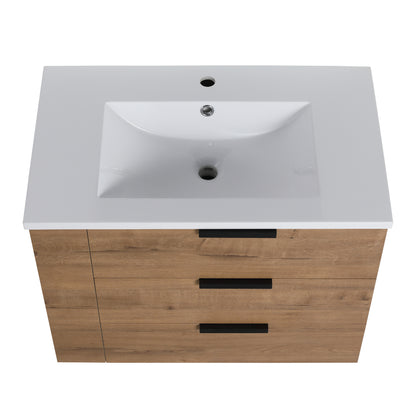 Limo 30 Inch Bathroom Vanity With Top
