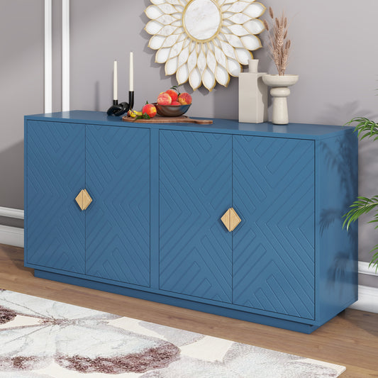 Kelsey Sideboard Buffet - Navy Blue