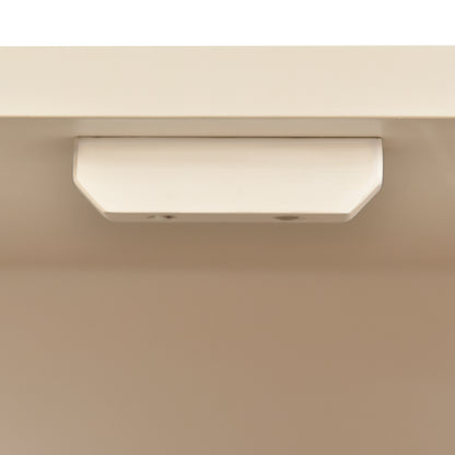 Celeste Convex Pattern Doors Sideboard Buffet - Almond