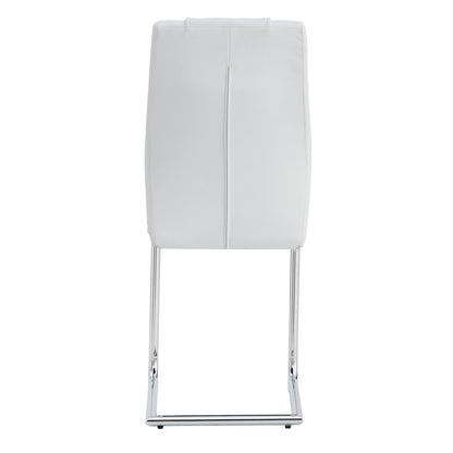 Skye Dining Chair Metal Leg (Set of 4) - White