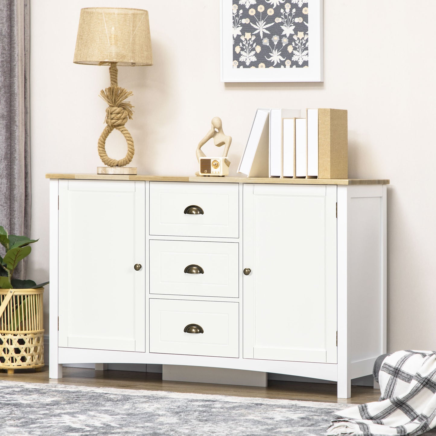 Clara Sideboard Buffet - White