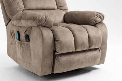 Kiara Recliners Lift Chair - Beige+Brown