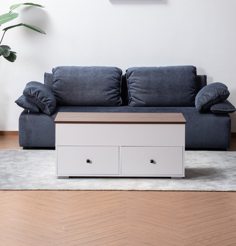 Luna Lift Top Coffee Table - White