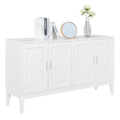 Sonia 4-Door Sideboard Buffet - White
