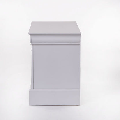 Louis Philippe III Nightstand - White 2
