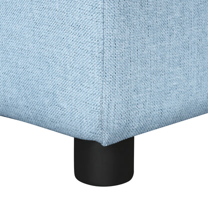 Oris Padded Pull Out Sofa Bed - Blue