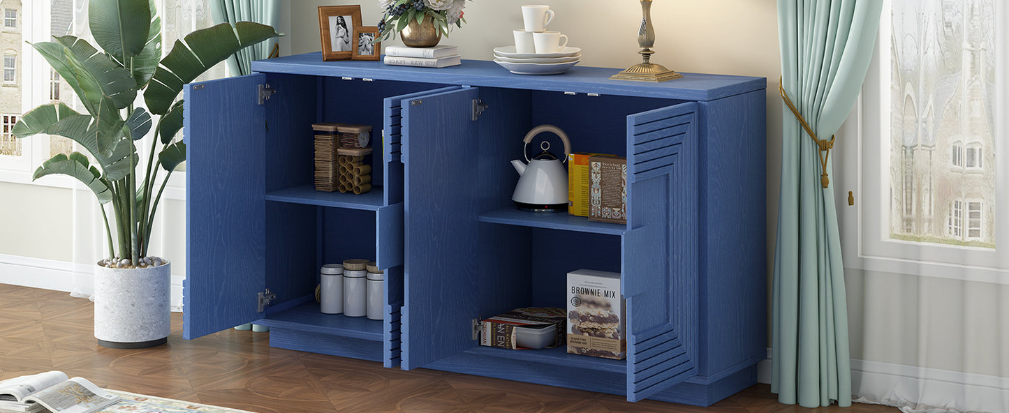 Alan Vintage Sideboard Buffet - Antique Navy Blue