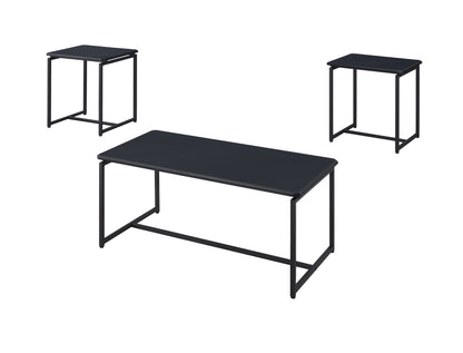 Maximus Coffee Table Set of 3 - Black