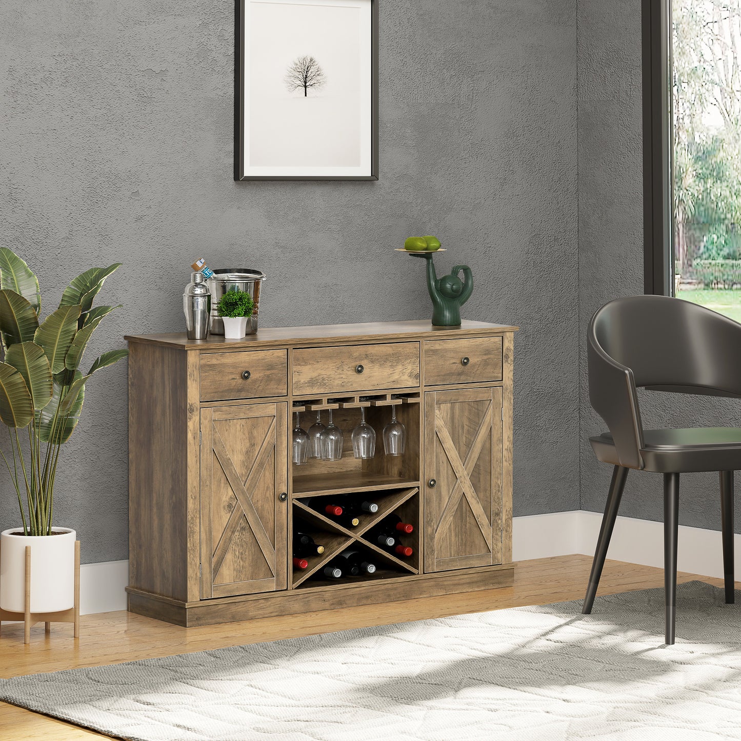 Ruiz Farmhouse Sideboard Buffet